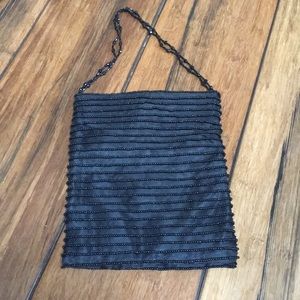 Beaded dressy small evening bag